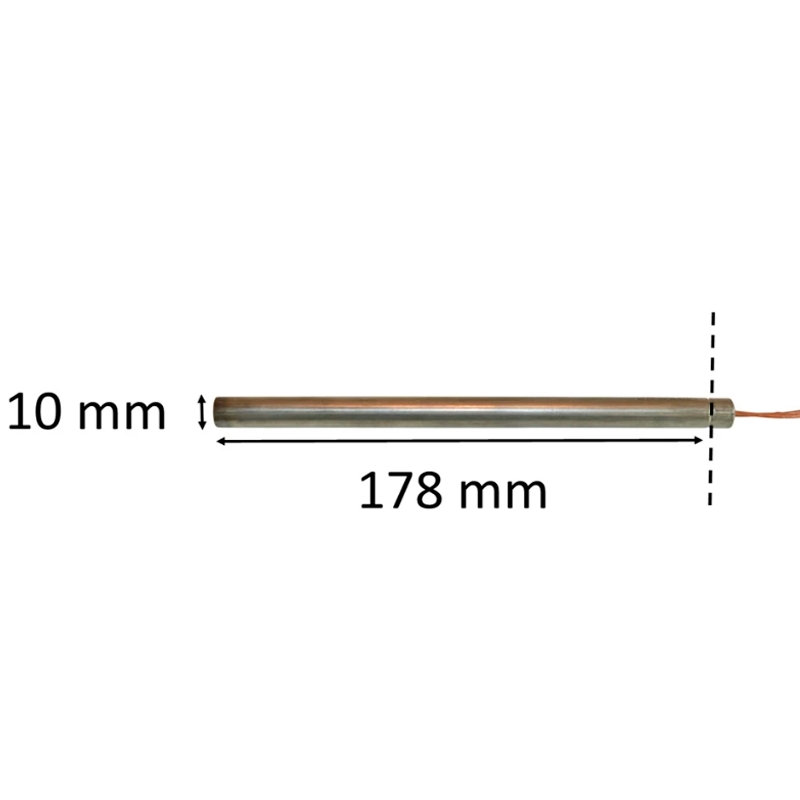 Zarnik do pieca na pellet: 10 mm x 178 mm 320 Watt