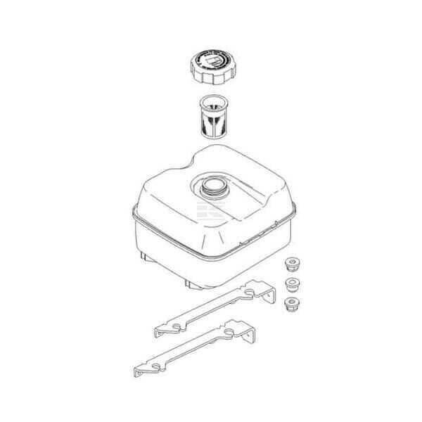 Zbiornik paliwa - 712547 - Briggs & Stratton