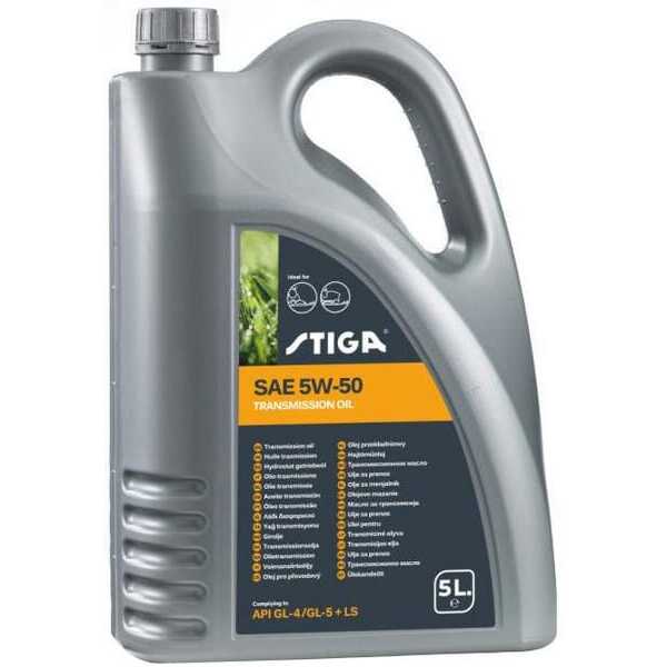 Stiga  - 1111928201 - Transmissionsolie SAE 5W-50 5 l