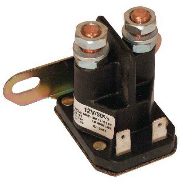 Castelgarden Przełącznik elektromagnetycznyprzeglądOE F&G - 1187361120 - Przełącznik elektromagnetyczny clum 12V/50 o wysokiej w