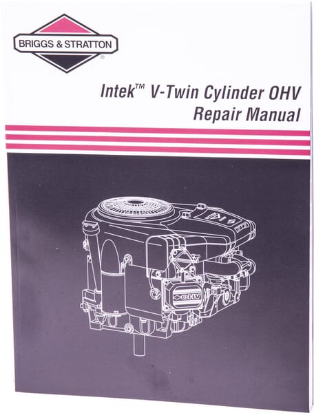 Briggs & Stratton Katalog części zamiennych - 273521 - Instrukcja naprawy silnika Intek V-Twin OHV