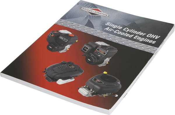 Briggs & Stratton Katalog części zamiennych - 276781 - Instrukcja naprawy silników 1 cyl. OHV