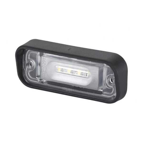 John Deere Lampa oświetlenia tablicy rejestracyjnej LED 2KA.010.278-411 Hella - 2KA010278411 - Lampa oświetlenia tablicy rejestr