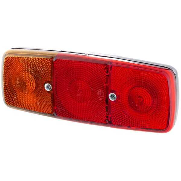 John Deere Lampa tylna zespolona 282x105mm - 2SE001699071 - Lampa tylna zespolona, prostokątna lewa 12/24V czerwona/pomarańczowa
