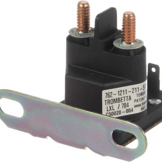 MTD Przełącznik elektromagnetycznyprzeglądOE F&G - 72504439B - Elektromagnes 12V 100A 4Term