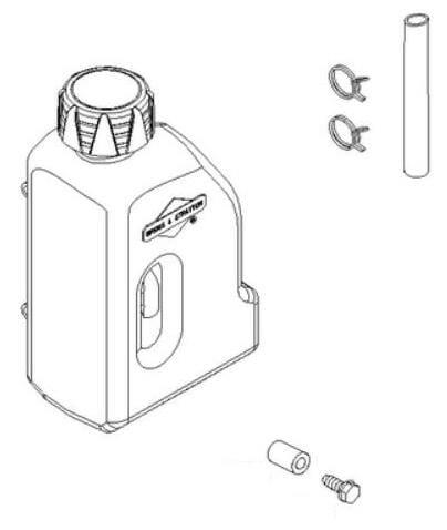 Briggs & Stratton Zbiornik paliwa - 799111 - Zbiornik paliwa