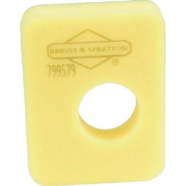 BS Filtr powietrza piankowyBriggs & Stratton - 799579M - Filtr powietrza 25 x 799579