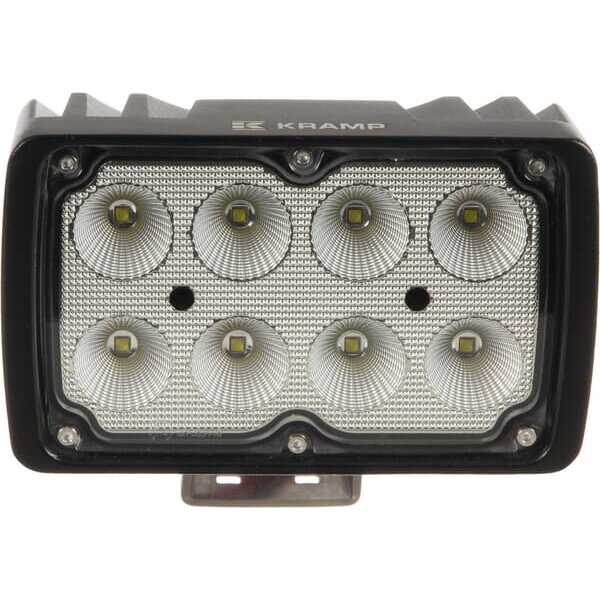 John Deere Lampy robocze prostokątne LED - LA10414 - Lampa robocza LED, prostokątna 40W 4000lm 10/30V z wtyczką Deutsch światło 