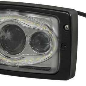 John Deere Reflektor przedni - LA10422 - Reflektor przedni LED, 24/22W prostokątny 10/30V 83x182x101 mm Kramp