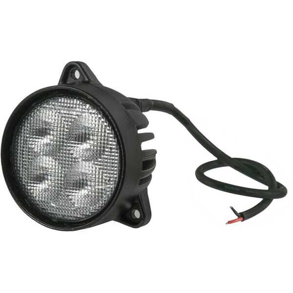 John Deere Lampy robocze okrągłe LED - LA10429 - Lampa robocza LED, okrągła 40W 4800lm 10/30V z wtyczką Deutsch światło rozprosz