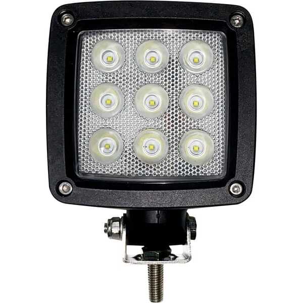 John Deere Lampy robocze kwadratowe LED - LA10555 - Lampa robocza LED, kwadratowa 27W 3000lm 10/30V z wtyczką Deutsch światło ro
