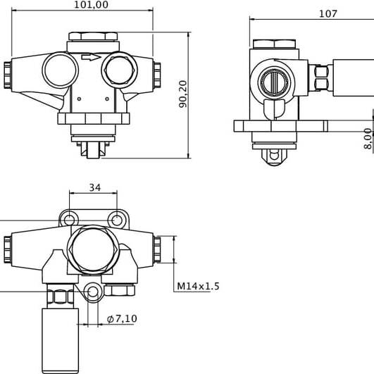 John Deere Pompy paliwa zasilające Kramp - RE10258KR - Pompa ssąca, pasuje do John Deere