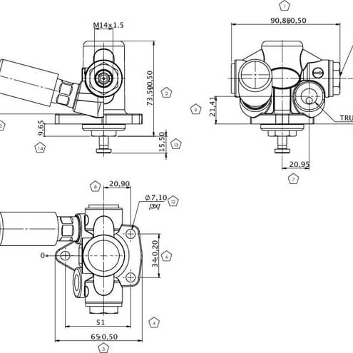 John Deere Pompy paliwa zasilające Kramp - RE46375KR - Pompa ssąca, pasuje do John Deere