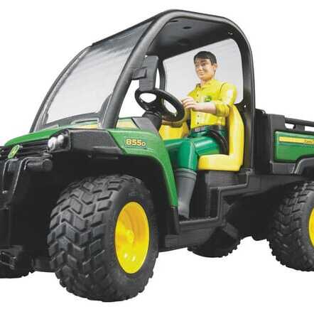 John Deere U02490 'Gator' 855D - U02490 - Zabawka John Deere Gator 855D z kierowcą